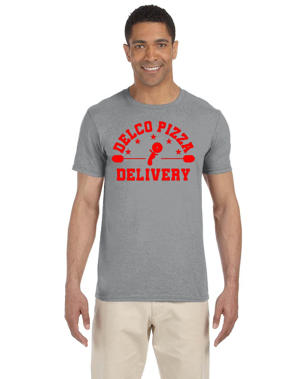 DELCO PIZZA DELIVERY Gildan Adult Softstyle 7.5 oz./lin. yd. T-Shirt | G640