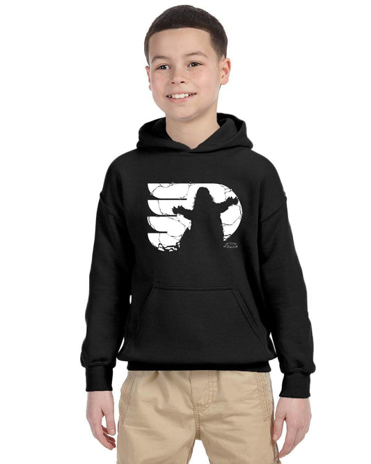 Gritty "Oh Yeah" Gildan Youth Heavy Blend 13.3 oz./lin. yd., 50/50 Hood | G185B