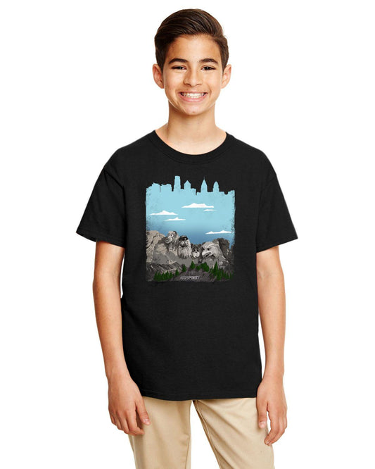 Mt Rushmore Philly (Mt Crushmore) Gildan Youth Softstyle 7.5 oz./lin. yd. T-Shirt | G645B