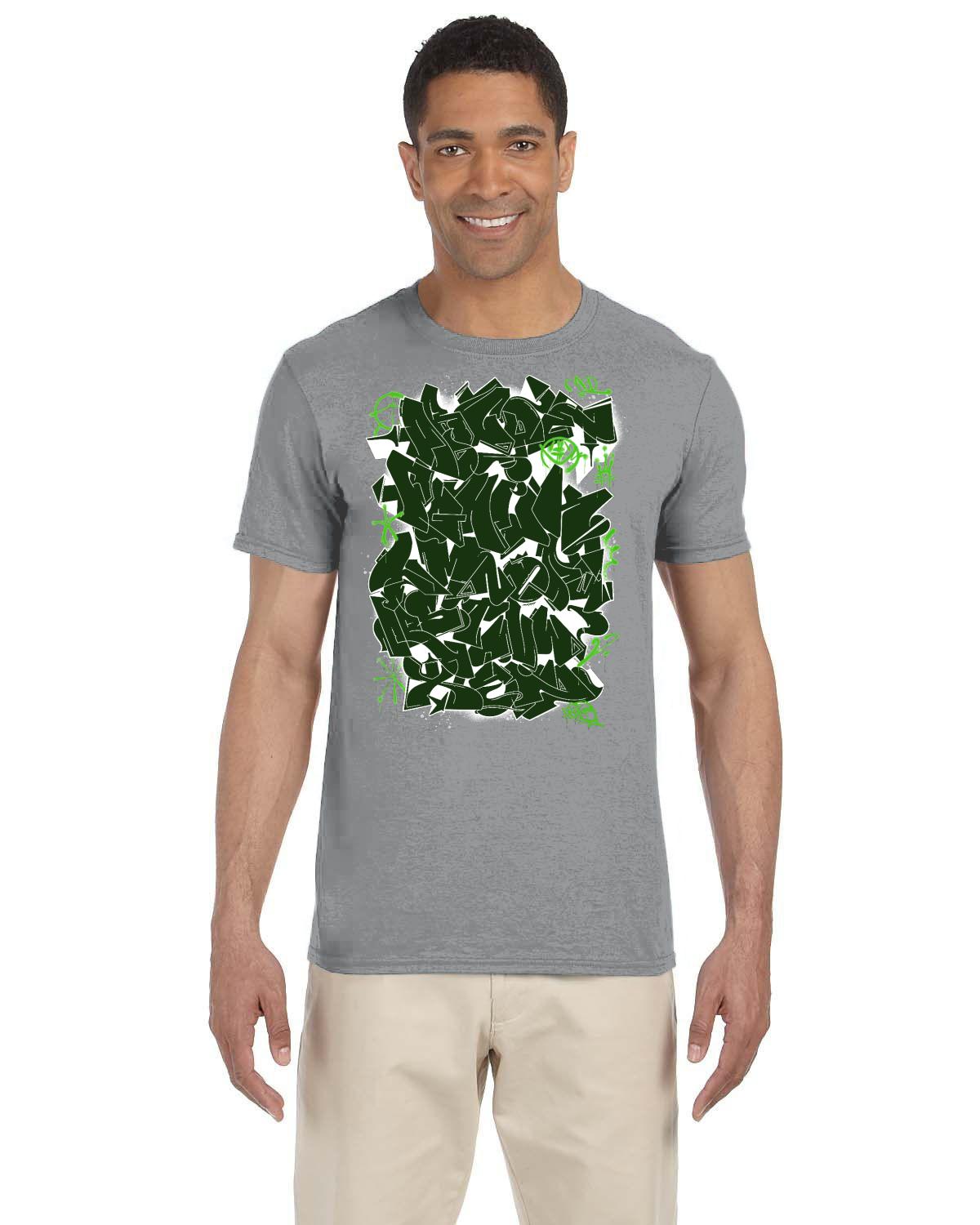 ABC Green Gildan Adult Softstyle 7.5 oz./lin. yd. T-Shirt | G640