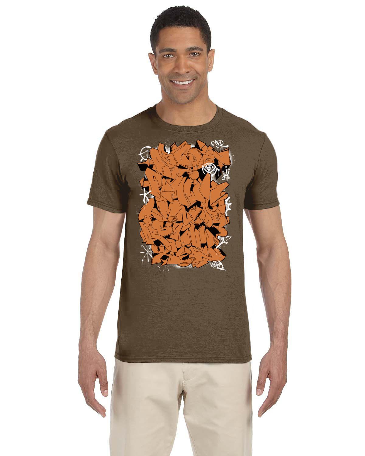 ABC Orange Gildan Adult Softstyle 7.5 oz./lin. yd. T-Shirt | G640