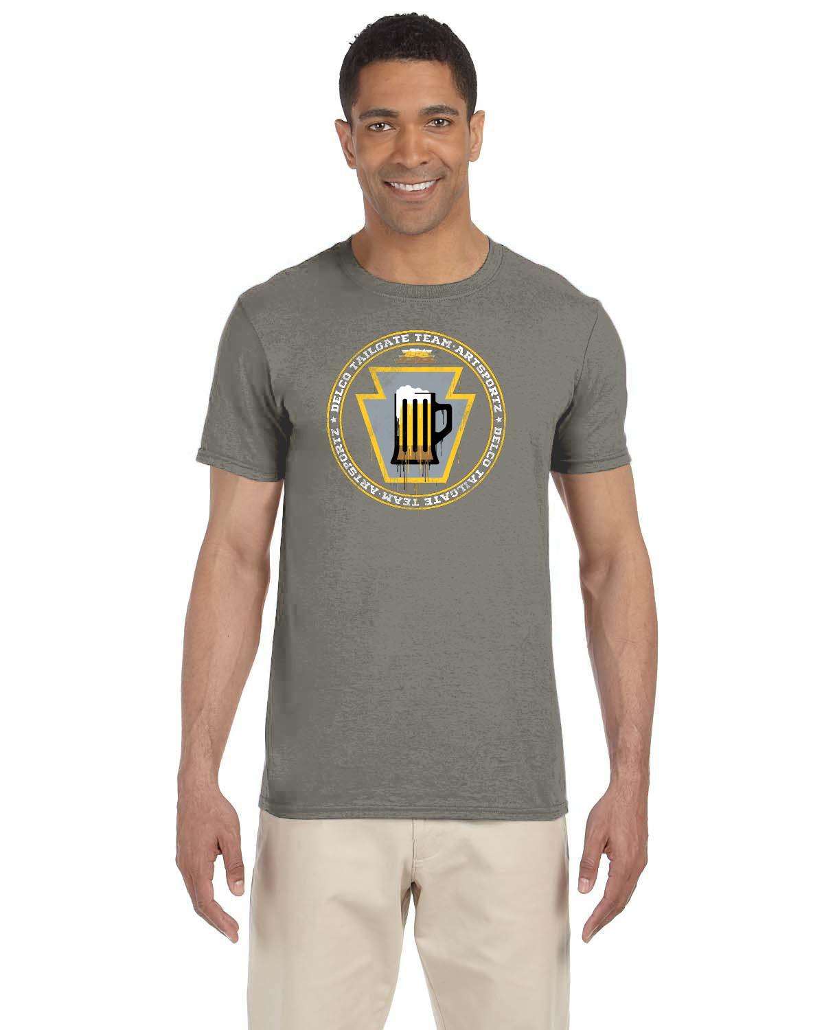 Delco Tailgate Stamp Gildan Adult Softstyle 7.5 oz./lin. yd. T-Shirt | G640