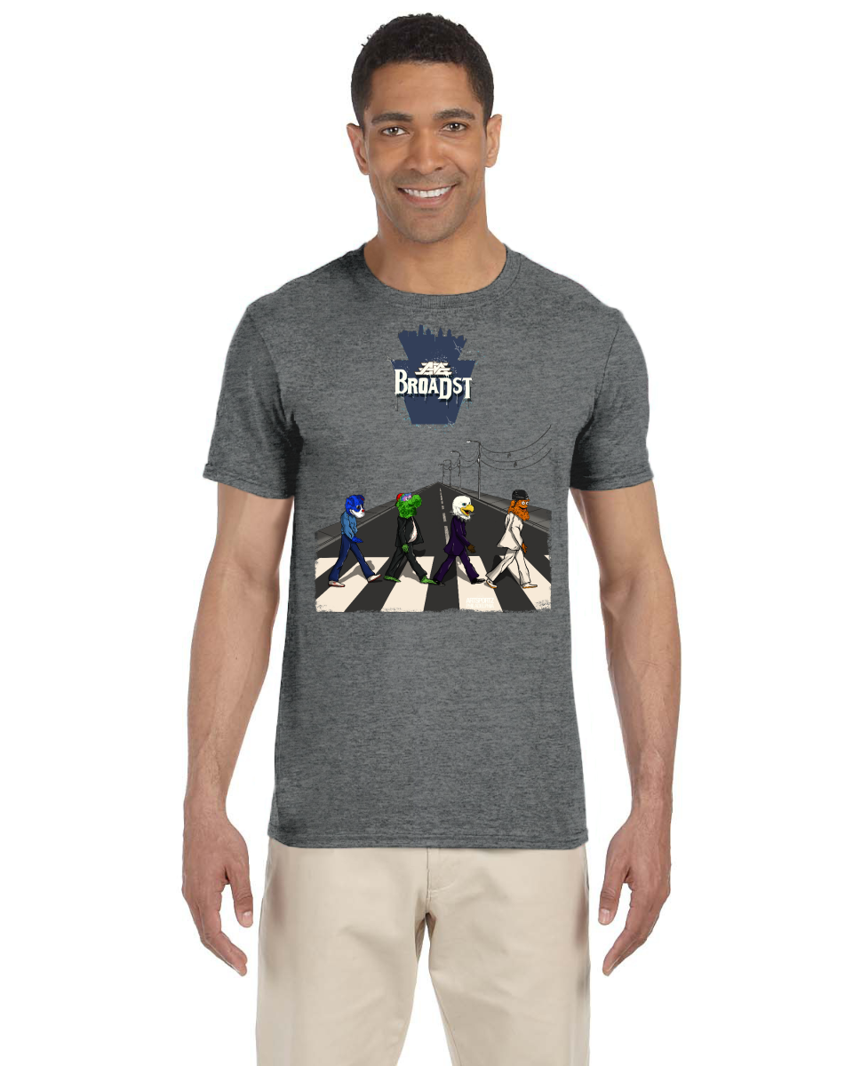 Broad Street Crossing Abbey Road Gildan Adult Softstyle 7.5 oz./lin. yd. T-Shirt | G640