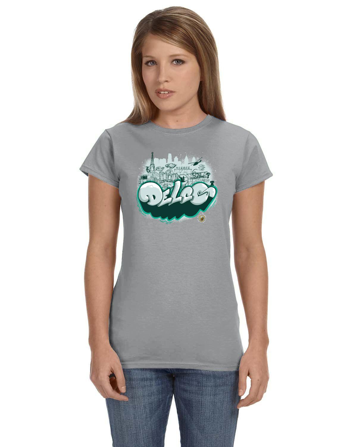 Delco Tailgate Tour Gildan Ladies' Softstyle 7.5 oz./lin. yd. Fitted T-Shirt | G640L