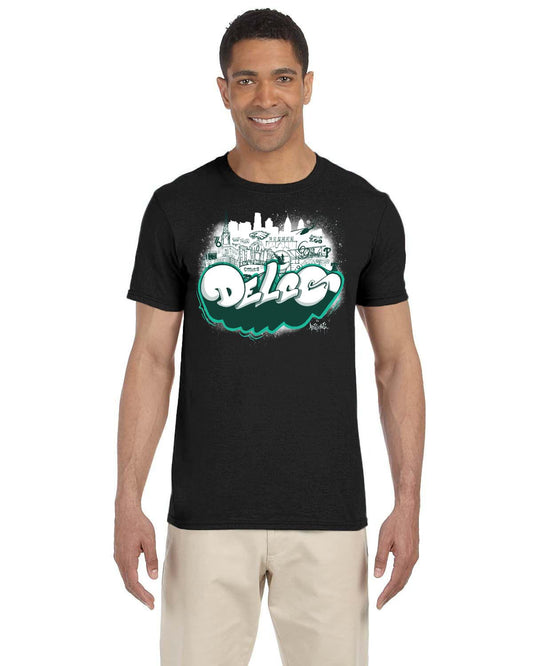 Delco Favorites Tour / White Splash Gildan Adult Softstyle 7.5 oz./lin. yd. T-Shirt | G640