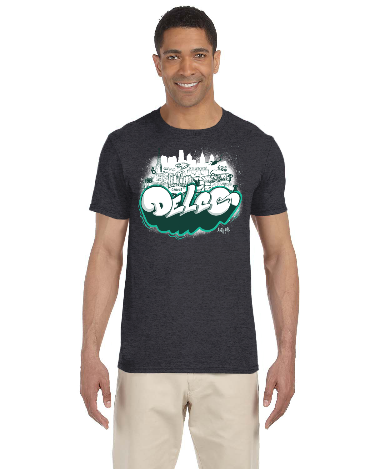 Delco Favorites Tour / White Splash Gildan Adult Softstyle 7.5 oz./lin. yd. T-Shirt | G640