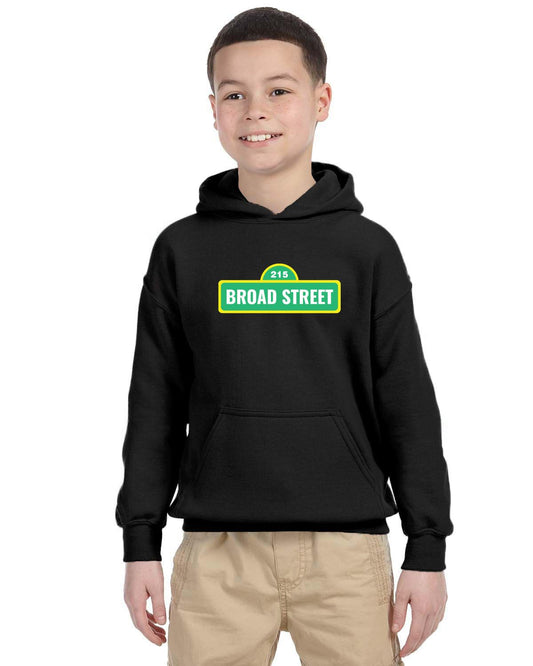 Sunny Dayz AM Gildan Youth Heavy Blend 13.3 oz./lin. yd., 50/50 Hood | G185B