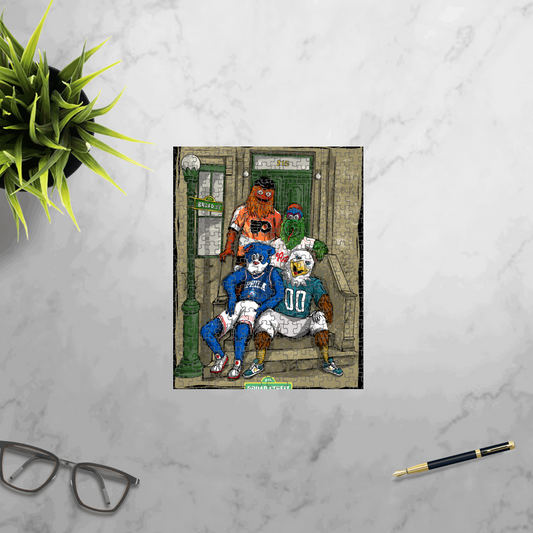 Sunny Dayz AM Jigsaw puzzle with glossy pieces