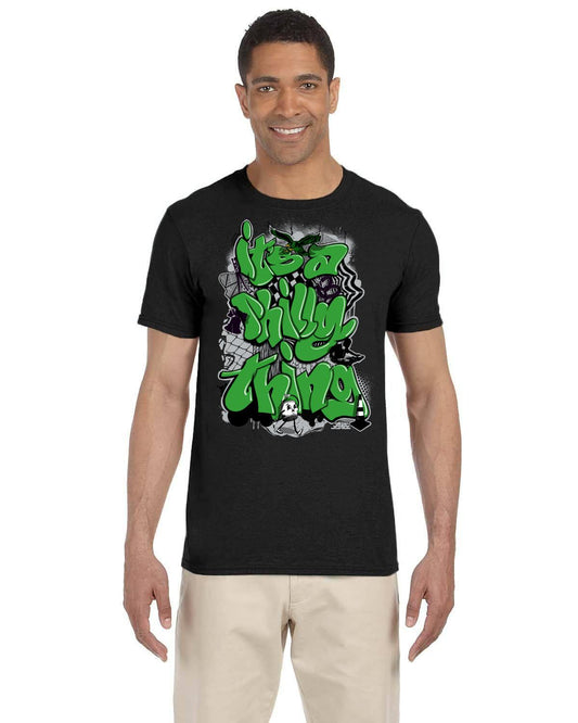It's A Philly Thing Green Gildan Adult Softstyle 7.5 oz./lin. yd. T-Shirt | G640