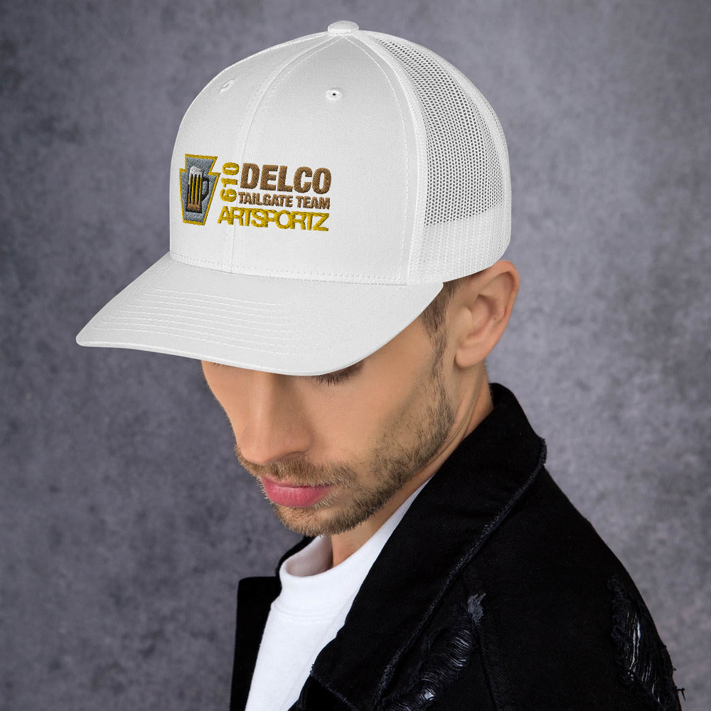 Delco Tailgate Team Trucker Cap