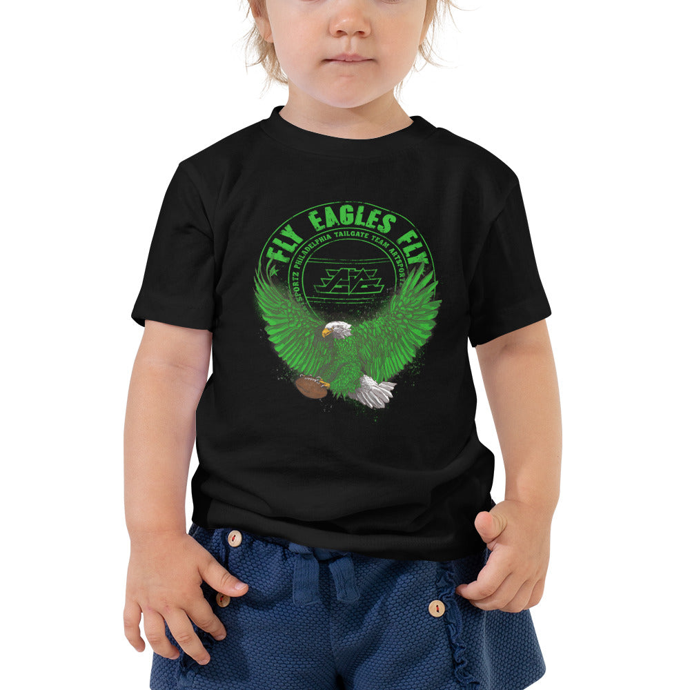 Fly Eagles Fly Toddler Short Sleeve Tee